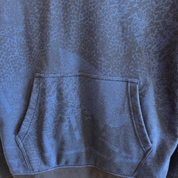 Nike Air Jordan Navy Blue UNC Tarheels Hoodie Sweatshirt Size Medium Men’s Sport - Picture 4 of 8